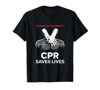 Plus dur, plus rapide, une RCR plus profonde sauve des vies Chauffeur d'ambulance T-Shirt
