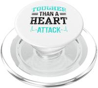 Plus Dur qu'un Pontage Cardiaque survivant d'une Crise Cardiaque PopSockets PopGrip pour MagSafe