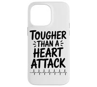 Plus Dur qu'une Crise Cardiaque, Résilience, Grain Coque pour iPhone 14 Pro Max