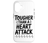 Plus Dur qu'une Crise Cardiaque, Résilience, Grain Coque pour iPhone 16