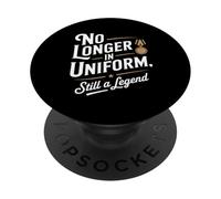 Plus en uniforme encore une légende pour la journée des anciens combattants PopSockets PopGrip Adhésif