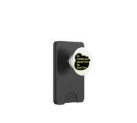 Plus étrange Que tu ne Le penses. Probablement même, PopSockets PopWallet pour MagSafe