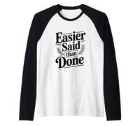 Plus Facile à dire qu'à Faire Manche Raglan