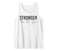 Plus Fort Que la tempête, Dicton Positif Minimaliste Moderne Débardeur