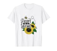 Plus Fort Que la tempête Tournesol et Reine des Abeilles T-Shirt