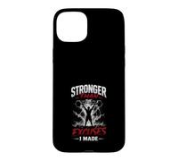 Plus Fort Que Mes Excuses Motivation Sport Coque pour iPhone 15 Plus