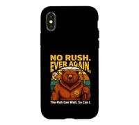 Plus jamais de précipitation : Le Poisson Peut Attendre, Moi Aussi ? Coque pour iPhone X/XS
