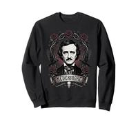 Plus jamais Raven Edgar Allan Poe Sweatshirt