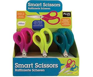 Plus japan 145P-sC-dP schulscheren écran pour enfant 24 pièces vert/bleu/rose)