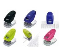 PLUS Agrafeuse sans agrafes de bureau 2en1- perforeuse -10 feuilles - Noir