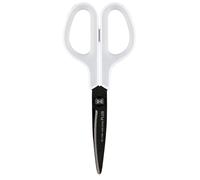 PLUS Japan Ciseaux Fitcut Curve FCC SC-175SF – Fluorine anti-adhérant 17,5 cm – Blanc/Gris