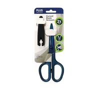 Plus Japan FCC SC-175STN BL Fitcut Curve Ciseaux Premium anti-adhérant Titane 17,5 cm Bleu foncé