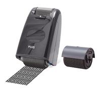 Plus Japan Guard-Your-ID - Tampon à Rouleau Auto-Encreur Camouflage et Pack de Recharge, Couleurs Assorties