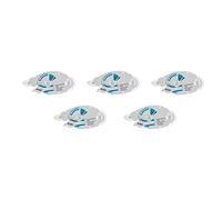 PLUS JAPAN Lot de 5 Recharges Roller de Colle PRO 20 m x 8.4mm Permanent