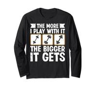 Plus Je Joue avec, Plus il Devient Grand Manche Longue