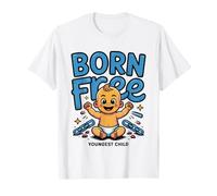 Plus Jeune Ne Libre Cadet en Dernier Esprit Ordre De T-Shirt
