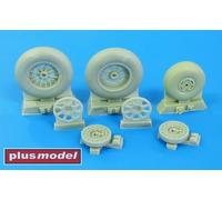 Plus Model AL3008 - 1:3 2 Mig-15 Wheels - Neuf