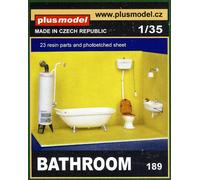 Plus model Salle Bade-Ofen Bathroom Four Wc Sink Diorama Accessoires 1:3 5
