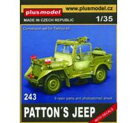Plus Modèle 243 - 1:35 Détails Patton's Jeep Pour Tamiya Kit