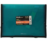 Plus Office 180714 Classeur avec 12 intercalaires A4 Turquoise