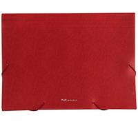 Plus Office A4-12 Classeur avec 12 intercalaires A4 Rouge