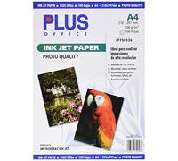 Plus Office InkJet Paper Photo Quality Lot de 100 feuilles de papier photo 1440 dpi A4