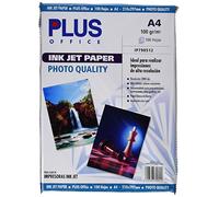 Plus Office InkJet Paper Photo Quality Lot de 100 feuilles de papier photo 2880 dpi A4