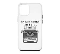 Plus Personne n’envoie d’e-mails, Machine à écrire drôle Coque pour iPhone 12/12 Pro