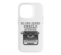 Plus Personne n’envoie d’e-mails, Machine à écrire drôle Coque pour iPhone 14 Pro