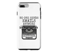 Plus Personne n’envoie d’e-mails, Machine à écrire drôle Coque pour iPhone 7 Plus/8 Plus