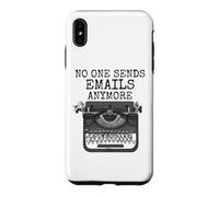 Plus Personne n’envoie d’e-mails, Machine à écrire drôle Coque pour iPhone XS Max