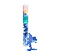 Plus-Plus - 100 Briques de Construction avec Tube de Rangement - Tube Dauphin 100 Pièces - Jeu de Construction Enfant Dès 5 Ans - Jouet Éducatif et Ludique pour Fille et Garçon