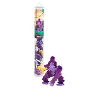 Plus-Plus - 100 Briques de Construction avec Tube de Rangement - Tube Gorille 100 Pièces - Jeu de Construction Enfant Dès 5 Ans - Jouet Éducatif et Ludique pour Fille et Garçon