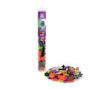 Plus Plus - 100 Briques de Construction - Mélange de Couleurs Épouvante - Tube Halloween 100 Pcs - Jeu de Construction pour Enfant Dès 3 Ans - Jouet Éducatif et Ludique Fille et Garçon - PP4318