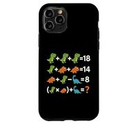 Plus Plus 18 Plus 14 Plus 8 Dinosaures Mathématiques Coque pour iPhone 11 Pro