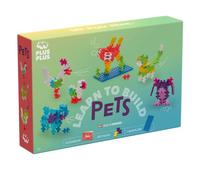 Plus Plus - 275 Briques de Construction Multicolores - Le Monde des Animaux - Jeu de Construction pour Enfant Dès 3 Ans - Jeu Éducatif pour Fille et Garçon - PP3962