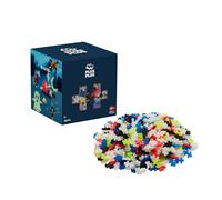 PLUS PLUS - 600 Briques de Construction Multicolore, Phosphorescent - Jeu de Construction pour Enfant Dès 5 Ans - Jouet Éducatif et Ludique pour Fille et Garçon - PP3974