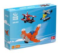 PLUS PLUS- Basic Aviation Boîte 170 pièces-Jeu de Construction-PP3724, PP3724, Multicolore