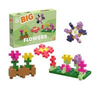 Plus-Plus BIG Set activité Fleurs 40 pièces - Jeu créatif éducatif Enfants 1 an+ - Construction et activité ludique, Cadeau Amusant