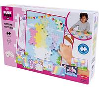 PLUS PLUS - Box BIG PASTEL avec modèle de construction 2D 60 PCS - PP3281