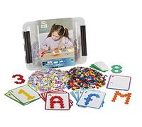PLUS PLUS - Coffre découverte ABC & 123 - jeu de construction éducatif 2000 pièces - PP3923