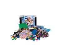 Coffret découverte - Plus Plus - MIX Mini - 4000 pièces - 5 bases de construction - 20 roues GO