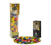 PLUS PLUS Inspired - Tube créatif Adulte de 350 pièces - Inspiration Le Baiser de Gustave Klimt - Jeu de Construction Adulte - PP4280