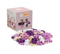 Plus Plus - Jeu de Construction pour Enfant dès 1 an - Jeu éducatif avec Briques - 100 pièces BIG Couleurs Pastel Bloom - Développe la Motricité Fine - Jeu Éducatif pour Fille et Garçon - PP3491