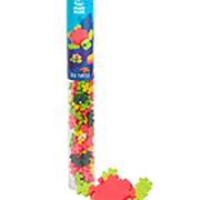Plus-Plus – Jeu de construction Tube Tortue – 100 pièces, tube de rangement multicolore – dès 5 ans