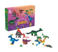 PLUS PLUS - Kit découverte Dinosaures de 600 pièces - Jeu de Construction - PP3918, 3918