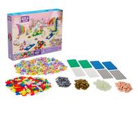 PLUS PLUS - Kit Découverte - Jeu de Construction de 1200 pièces Pastel et Néon/Fluo Multicolores - Jeu Éducatif pour Enfant dès 3 ans - Développe la Créativité - Pour Fille et Garçon