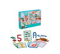 Plus-Plus - Learn to Build ABC & 123-600 pieces - Creative play, Building blocks