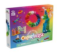 Plus Plus - Learn to Build Colorverse | Jeux pour Enfants | Plus Plus Jeu De Construction | Puzzle Enfant 5 Ans | Puzzle 3D | Jouet Enfant 5 Ans Garçon