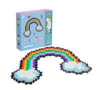 PLUS PLUS - Puzzle par numéro Arc-en-Ciel - Jeu de Construction - PP3913 Multicolore Mini